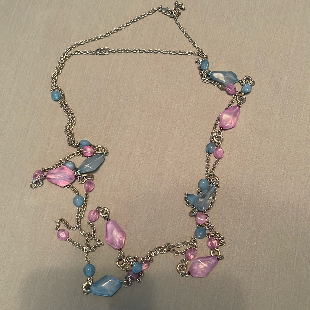 2 long necklaces